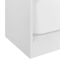 TOBIN - Kast met 6 lades - Wit - Vezelplaat