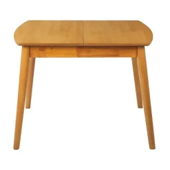 TOMS - Uitschuifbare eettafel - Lichthout - 100/130 x 80 cm - MDF