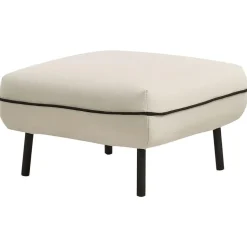 TONSBERG - Ottomaan - Lichtbeige - Polyester