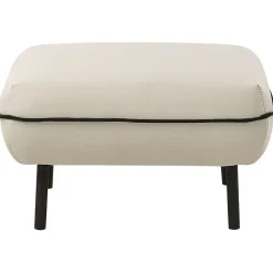 TONSBERG - Ottomaan - Lichtbeige - Polyester