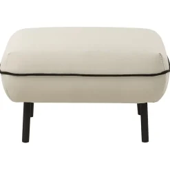 TONSBERG - Ottomaan - Lichtbeige - Polyester