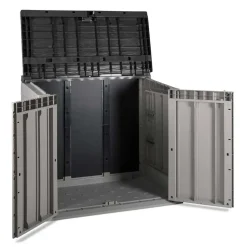 Toomax Stora way opbergbox 842 liter - taupe donker grijs