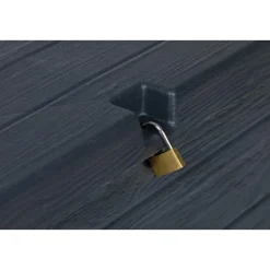 Toomax Wood opbergbox - 420L - Antraciet