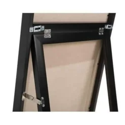 TORCY - Staande spiegel - Zwart - Synthetisch materiaal