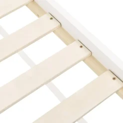 TOSSE - Kinderbed - Wit - 90 x 200 cm - Hout