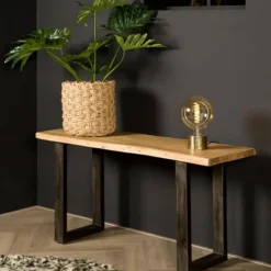 Tower Living sidetable Tiago Tree-trunk acacia hout 150x45x70cm