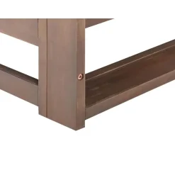 TRANI - Loungebank - Donkere houtkleur - Acaciahout