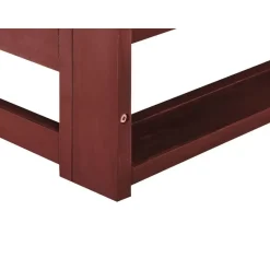 TRANI - Loungebank 2-zits - Mahonie - Acaciahout