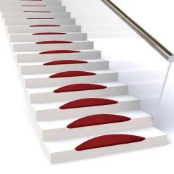 Trapmaantje Spurt - Rood - 20x56 cm - 15 Stuks