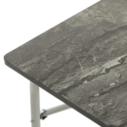 Travellife Sorrento inklapbare kampeertafel dark grey - 100x70x72,5 cm