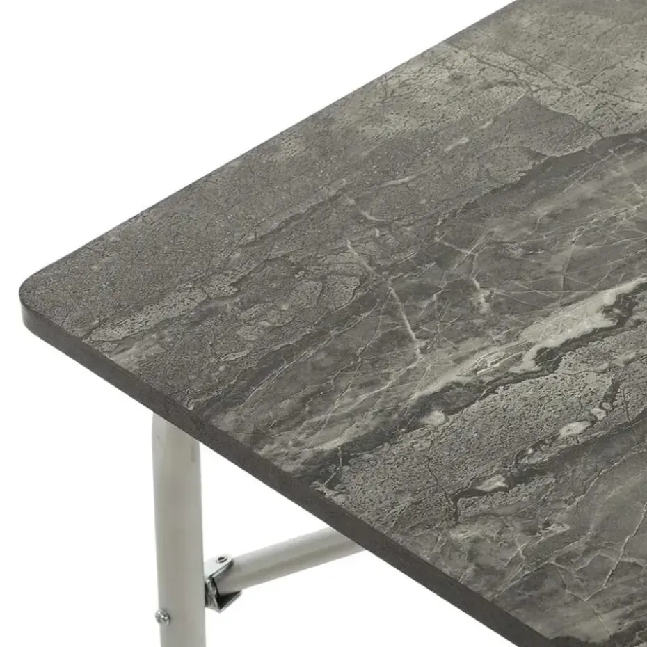 Travellife Sorrento inklapbare kampeertafel dark grey - 100x70x72,5 cm