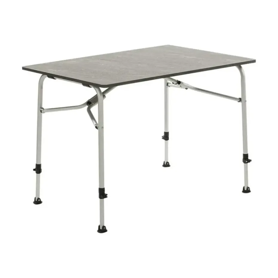 Travellife Sorrento inklapbare kampeertafel dark grey - 100x70x72,5 cm