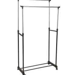 Trendoz Kledingrek - mobiel - dubbele stang - 160 cm