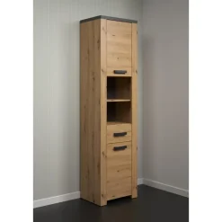 Trendteam Kolomkast Follow - 53 x 35 x 196 cm - Artisan Oak