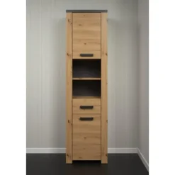 Trendteam Kolomkast Follow - 53 x 35 x 196 cm - Artisan Oak