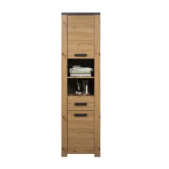 Trendteam Kolomkast Follow - 53 x 35 x 196 cm - Artisan Oak