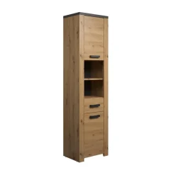 Trendteam Kolomkast Follow - 53 x 35 x 196 cm - Artisan Oak