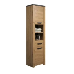 Trendteam Kolomkast Follow - 53 x 35 x 196 cm - Artisan Oak