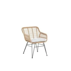 TRESTINA - Bistroset voor 2 - Natuurlijk - PE rotan