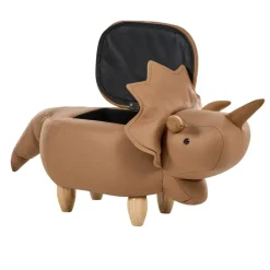 TRICERATOPS - Dierenpoef - Bruin - Polyester