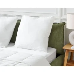 TRIGLAV - Hoofdkussen hoog - Wit - 80 x 80 cm - Polyester