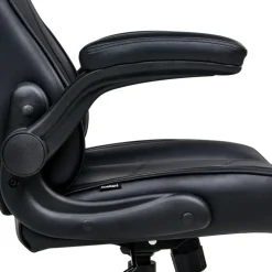 TRIUMPHER - Bureaustoel - Zwart - Kunstleer