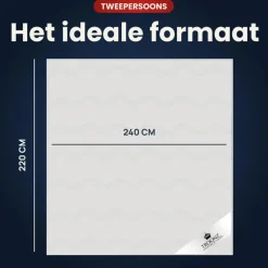 Troonz Dekbed Portofino - 4 Seizoenen Hotel Dekbed - 240x220