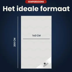 Troonz Dekbed Portofino - 4 Seizoenen - Tweepersoons dekbed - 140x200