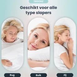 Troonz Hoofdkussen Six Bamboe - 60 x 70 cm