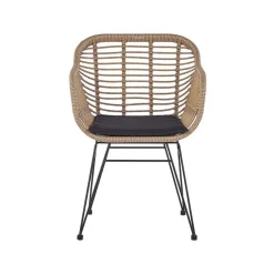 TROPEA II - Bistroset voor 2 - Natuurlijk - PE rotan