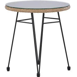 TROPEA II - Bistroset voor 2 - Natuurlijk - PE rotan