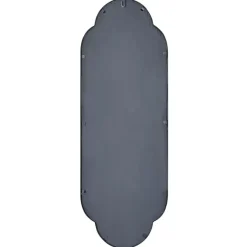 TROUY - Wandspiegel - Zwart- 32 x 102 cm - Metaal