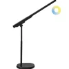 TUCANA - Bureaulamp LED - Zwart - Synthetisch materiaal