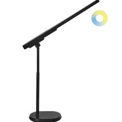 TUCANA - Bureaulamp LED - Zwart - Synthetisch materiaal