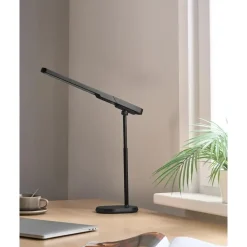 TUCANA - Bureaulamp LED - Zwart - Synthetisch materiaal