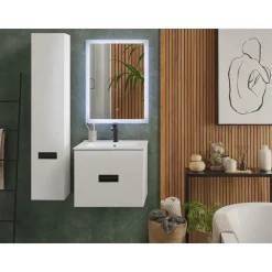 TUDELA - Badkamermeubel - Wit - MDF