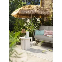 Tuinbijzettafel Parga - zand - 45xØ40 cm