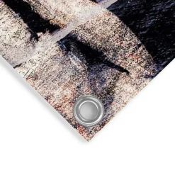 Tuinposter Boeddha - 80 x 60cm - Bruin