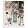 Tuinposter Deur in Griekenland - 80 x 60cm - Beige