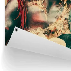 Tuinposter Jaime Ibarra - Bohemian Chic - 80 x 60cm - Oranje