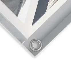 Tuinposter Noordzee uitzicht - 80 x 60cm - Blauw