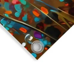 Tuinposter Summer Flowers - 60 x 80cm - Bont