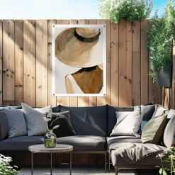 Tuinposter Summer Shades - 80 x 60cm - Beige