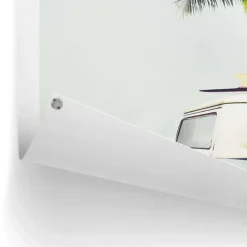 Tuinposter Summer Vibe - 80 x 60cm - Blauw