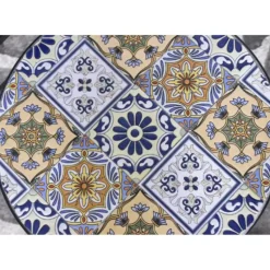 Tuinset Lina- zwart/mozaïek