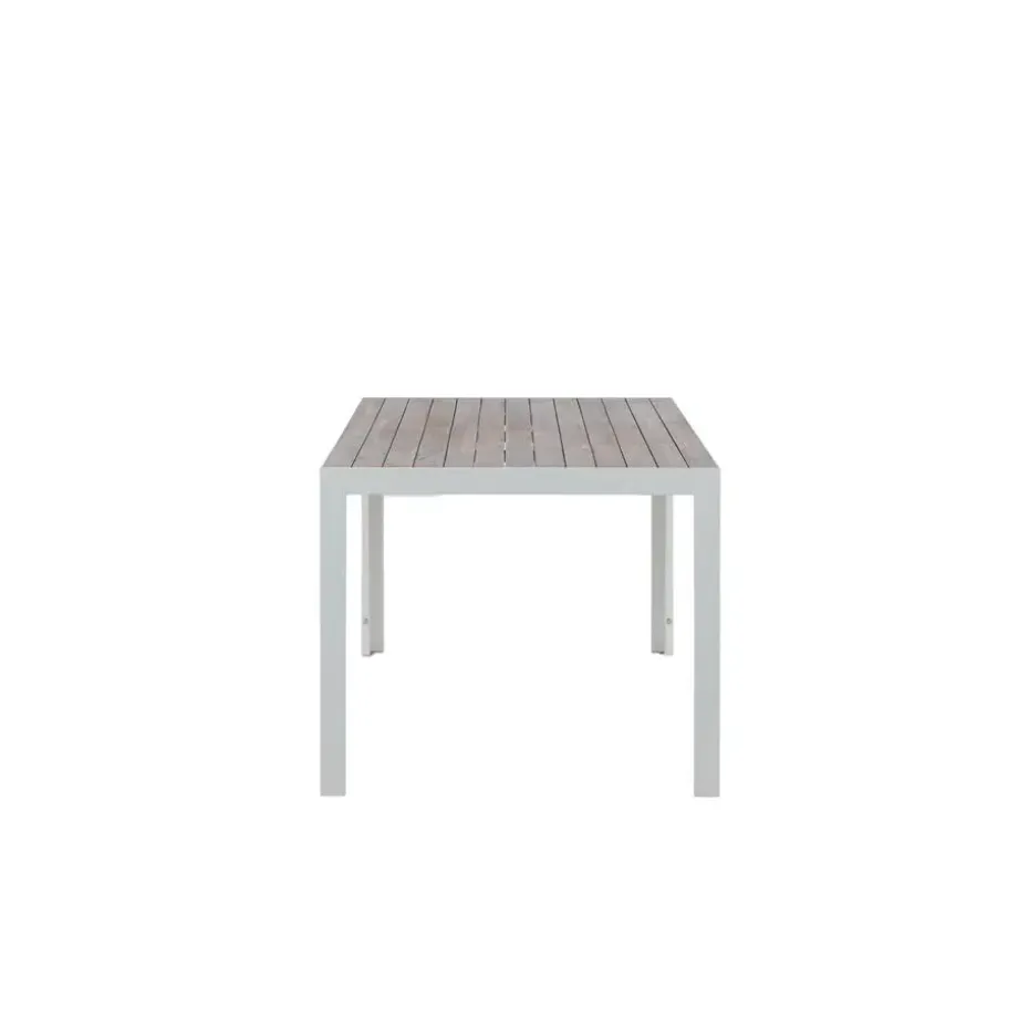 Tuintafel Acaciahout/Metaal - 200x100x76cm - Bois