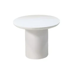 Tuintafel Ovaal - Wit Betonlook - 200x110x74cm - Myrna