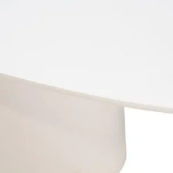 Tuintafel Ovaal - Wit Betonlook - 200x110x74cm - Myrna