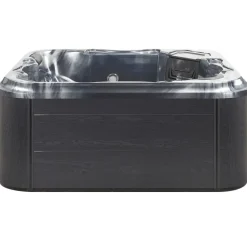 TULAROSA - Whirlpool buitenbad - Grijs - 210 x 210 cm - Acryl