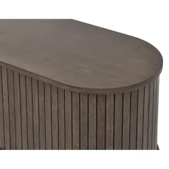 Tv-Meubel Donker Eikenhout - 180x40x55,6cm - Meta